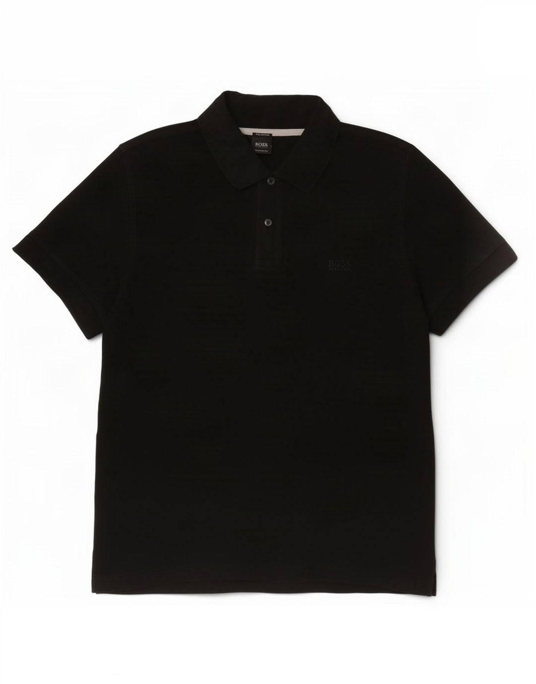 Hugo Boss Mens Regular Fit Polo Shirt XL Black Cotton