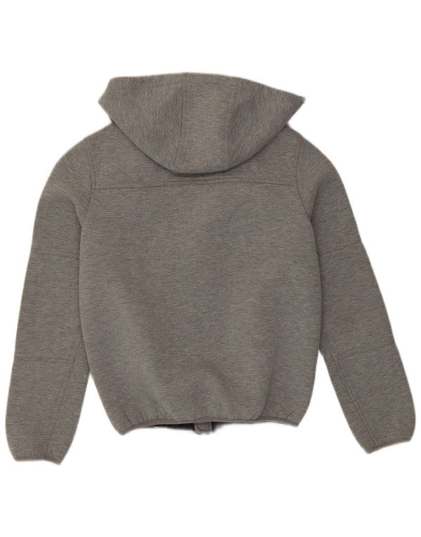 Kappa Womens Zip Hoodie Sweater UK 10 Small Grey