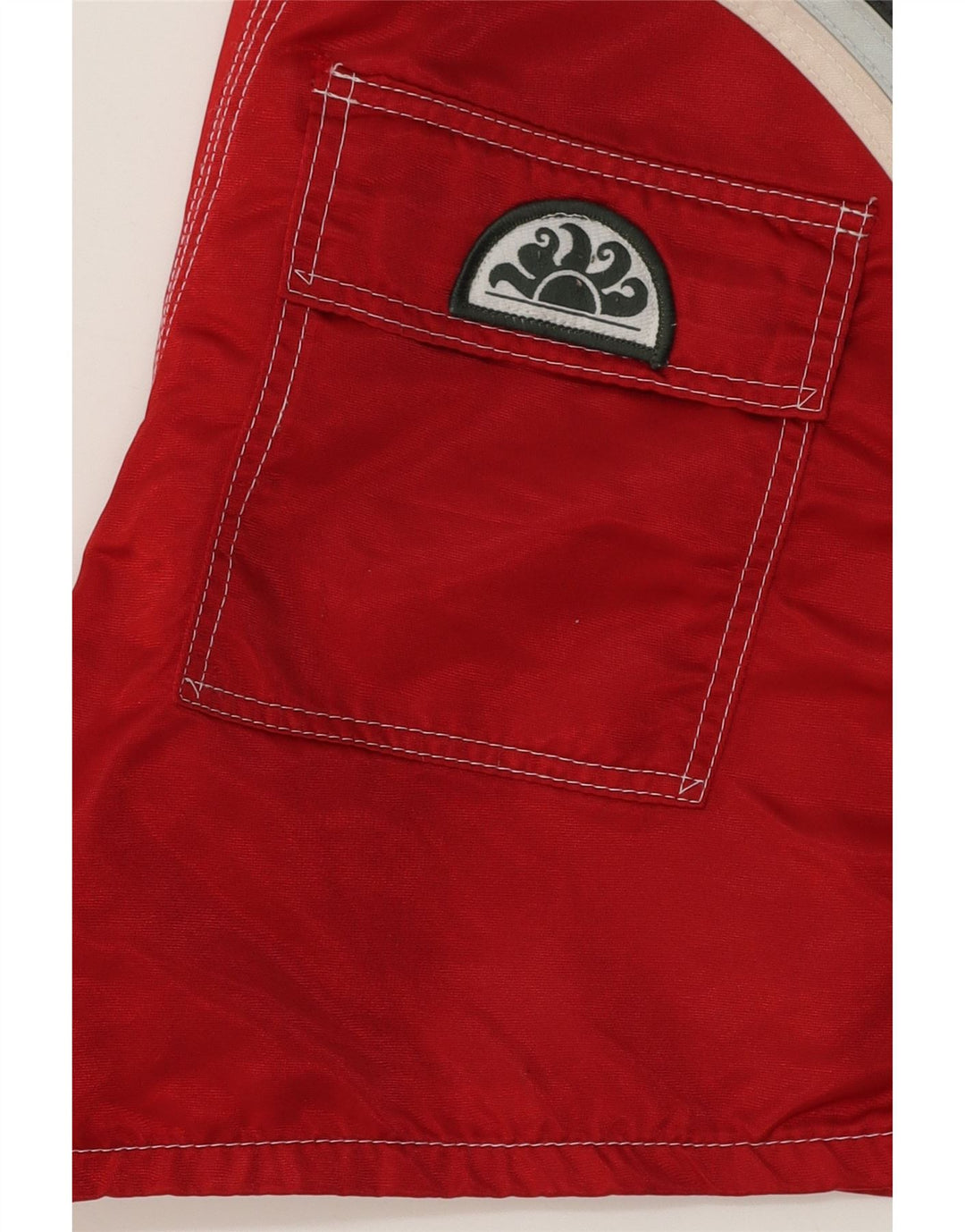 Sundek Mens Swimming Shorts Small Red