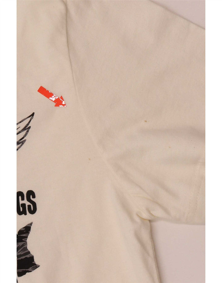 Superdry Mens Graphic T-Shirt Top XL White Cotton