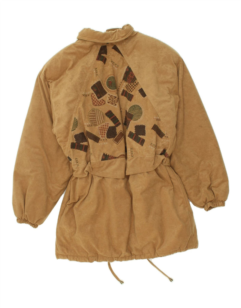 MASTERS BERGAMO Womens Windbreaker Jacket UK 12 Medium Brown | Vintage Masters Bergamo | Thrift | Second-Hand Masters Bergamo | Used Clothing | Messina Hembry 