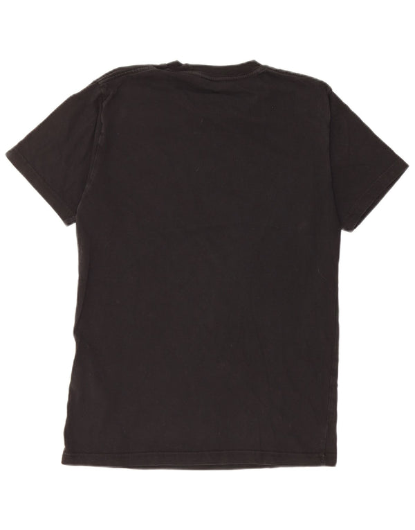 Vans Mens Classic Fit T-Shirt Top Small Black Cotton