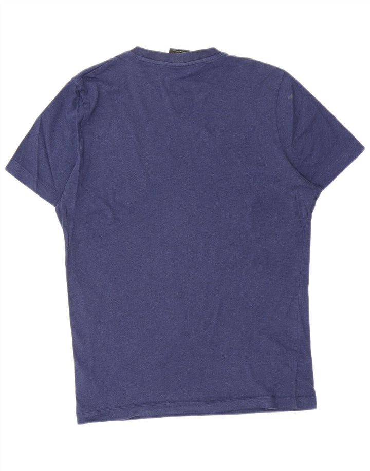 CANTERBURY Mens IRFU T-Shirt Top Small Navy Blue Cotton