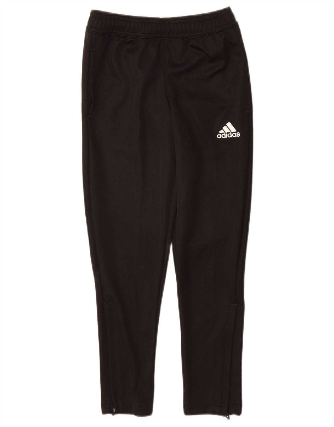 ADIDAS Boys Aeroready Tracksuit Trousers 7-8 Years  Black