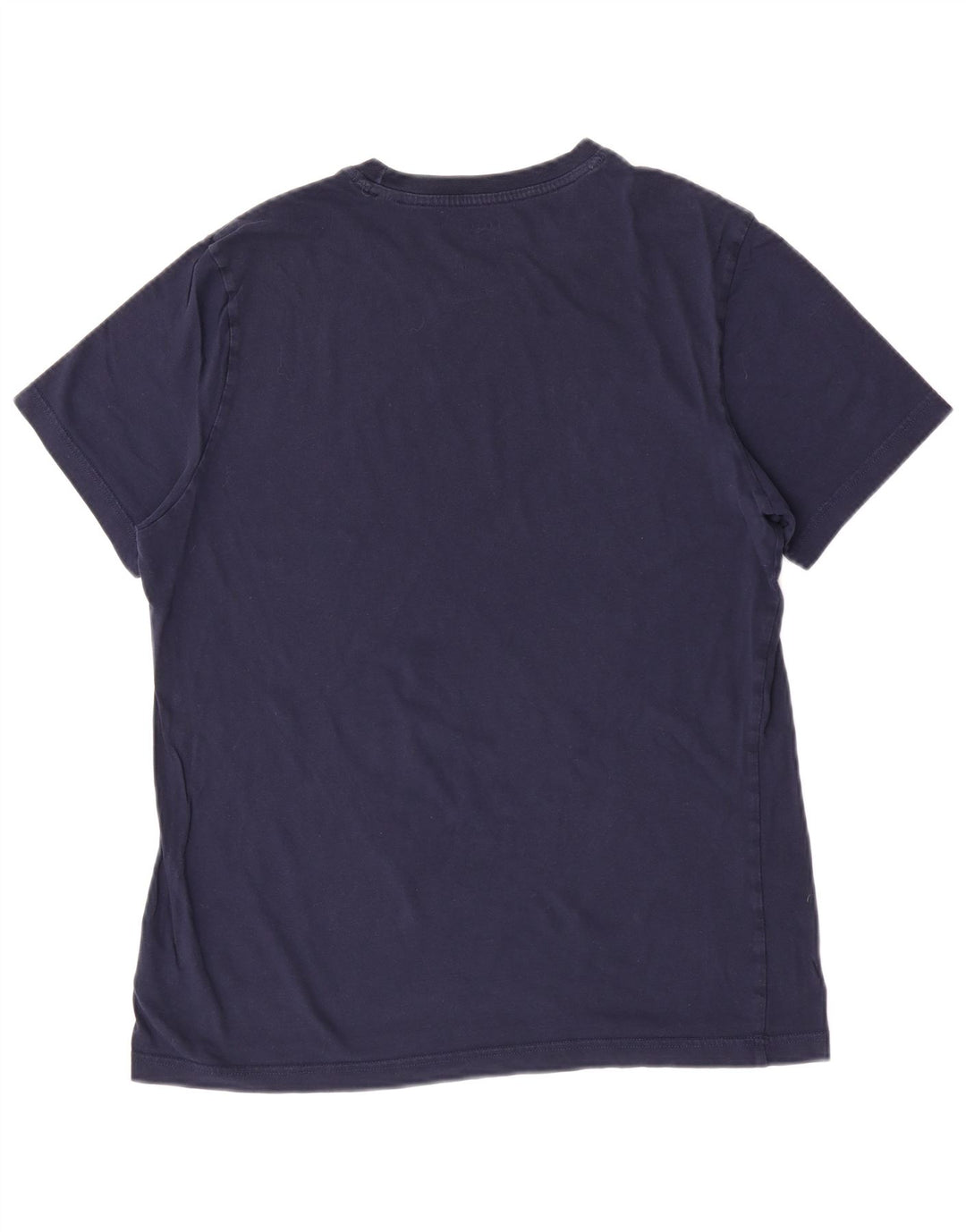 Reebok Mens T-Shirt Top Large Navy Blue Cotton