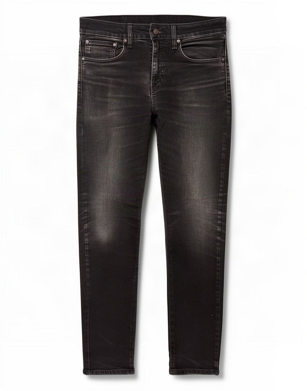 Levi's Mens 512 Slim Tapered Jeans W31 L32 Black Cotton