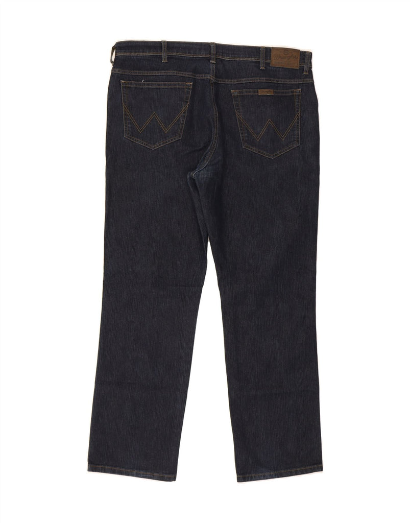 WRANGLER Mens Regular Fit Straight Jeans W40 L32 Blue Cotton Vintage Wrangler and Second-Hand Wrangler from Messina Hembry 