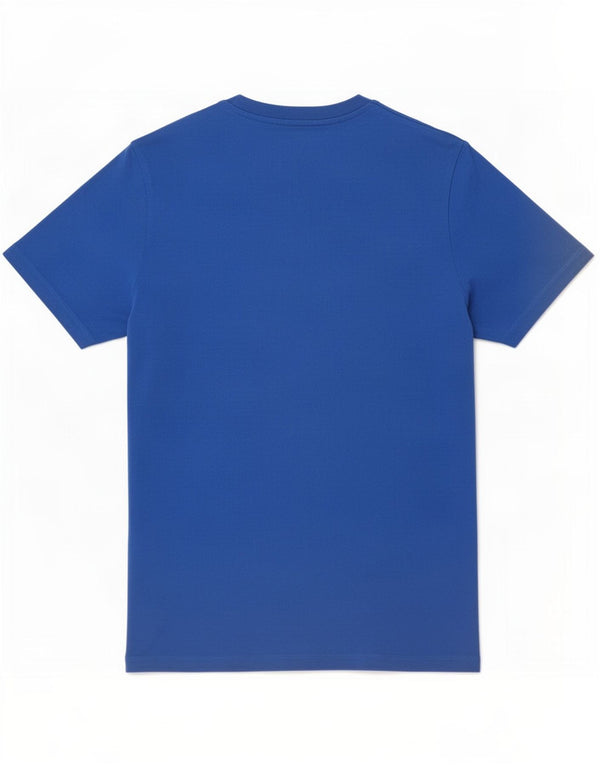 Jack & Jones Mens Graphic T-Shirt Top Medium Blue Cotton