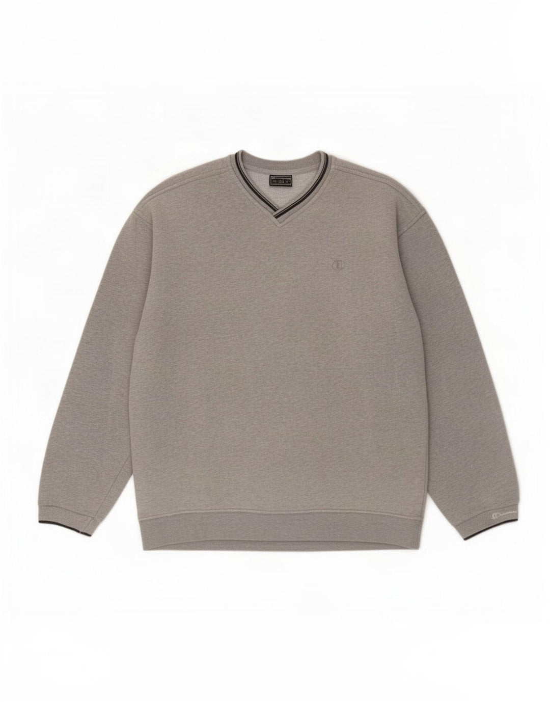 Champion Mens Sweatshirt Jumper Medium Grey Cotton