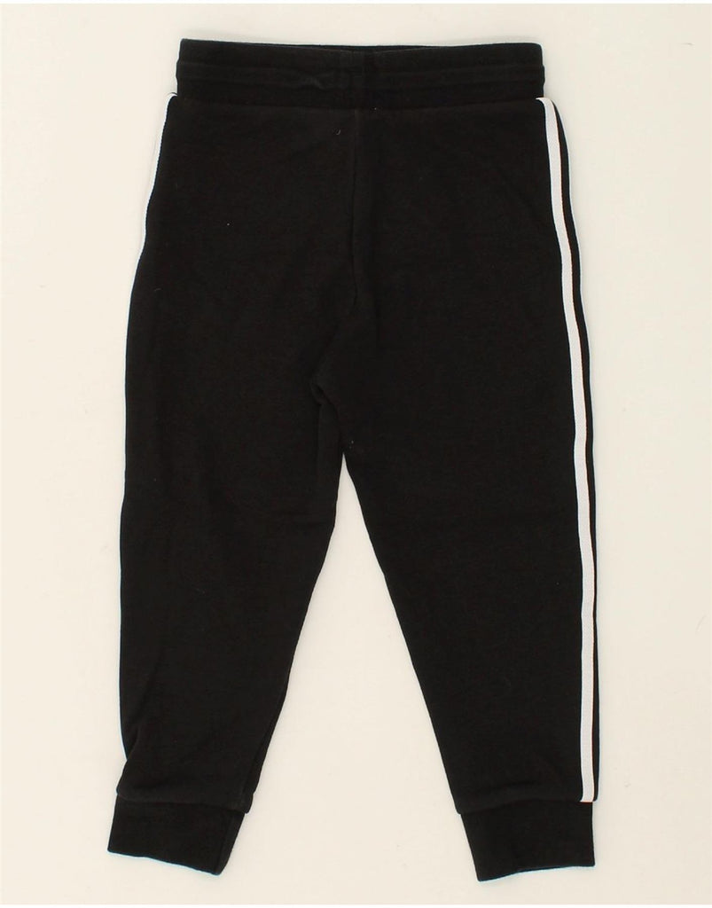 ADIDAS Boys Graphic Tracksuit Trousers Joggers 3-4 Years Black | Vintage Adidas | Thrift | Second-Hand Adidas | Used Clothing | Messina Hembry 