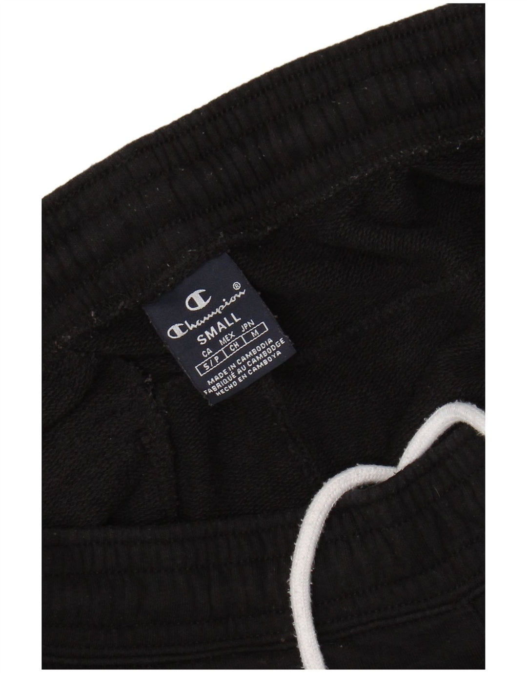 Champion Womens Tracksuit Trousers Joggers UK 10 Small  Black