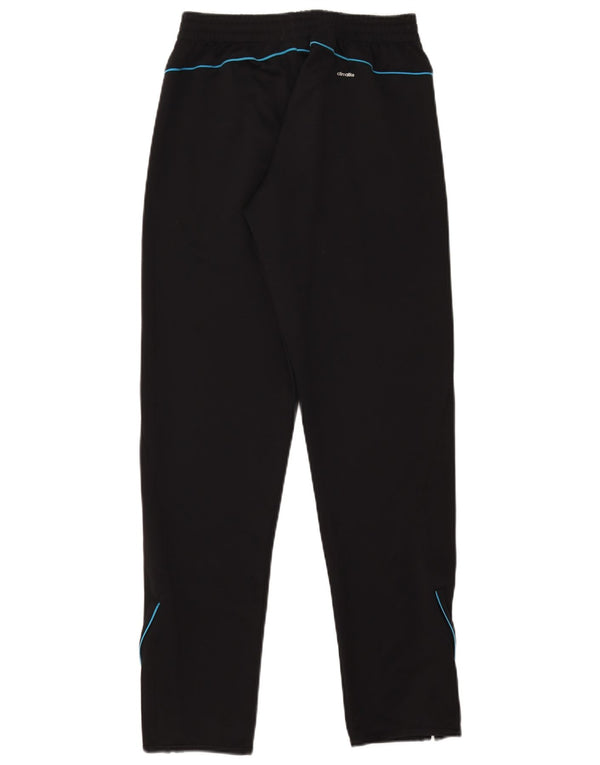 Adidas Boys Climalite Tracksuit Trousers 15-16 Years  Black Polyester