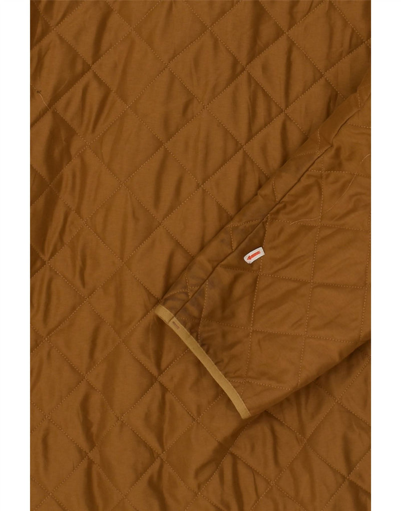 BARBOUR Mens Quilted Jacket UK 40 Large Brown Cotton | Vintage Barbour | Thrift | Second-Hand Barbour | Used Clothing | Messina Hembry 
