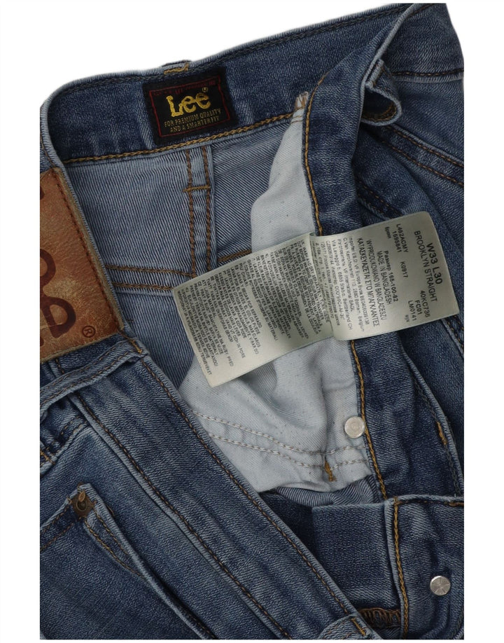 Lee Mens Brooklyn Straight Straight Jeans W33 L30 Blue