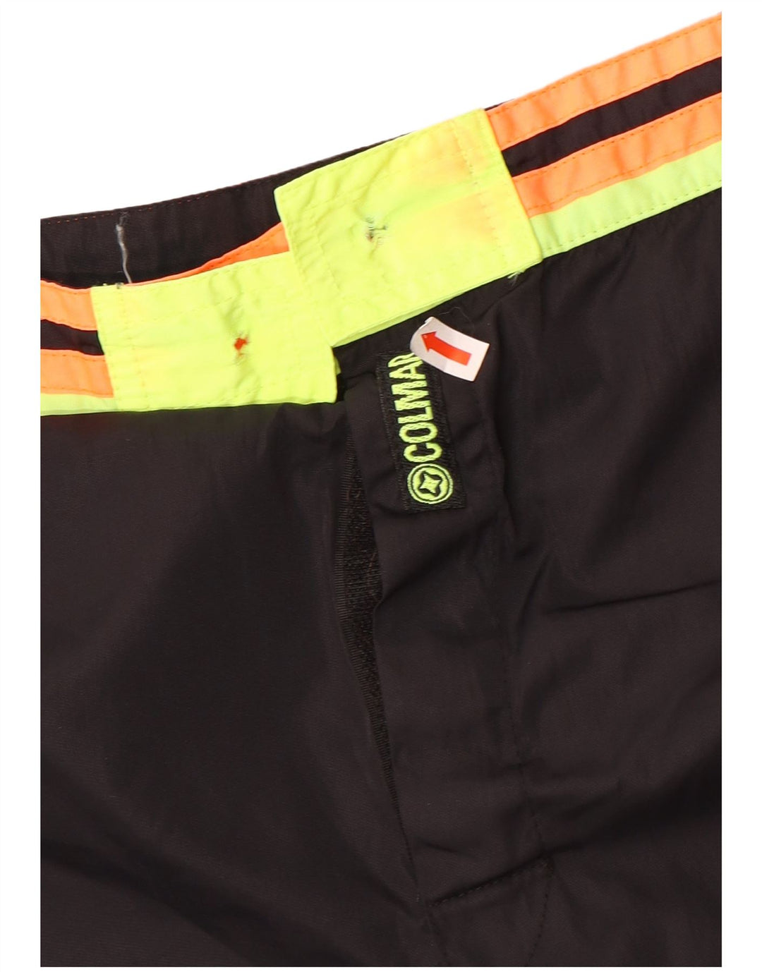 Colmar Mens Swimming Shorts IT 54 Large Black Colourblock Nylon