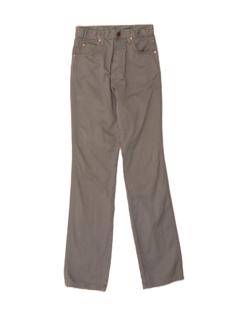 WRANGLER Mens Evolution Straight Casual Trousers W26 L34 Grey Cotton Vintage Wrangler and Second-Hand Wrangler from Messina Hembry 