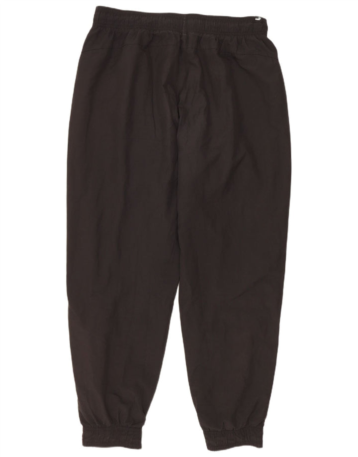 Puma Mens Tracksuit Trousers Joggers Large  Black Polyester
