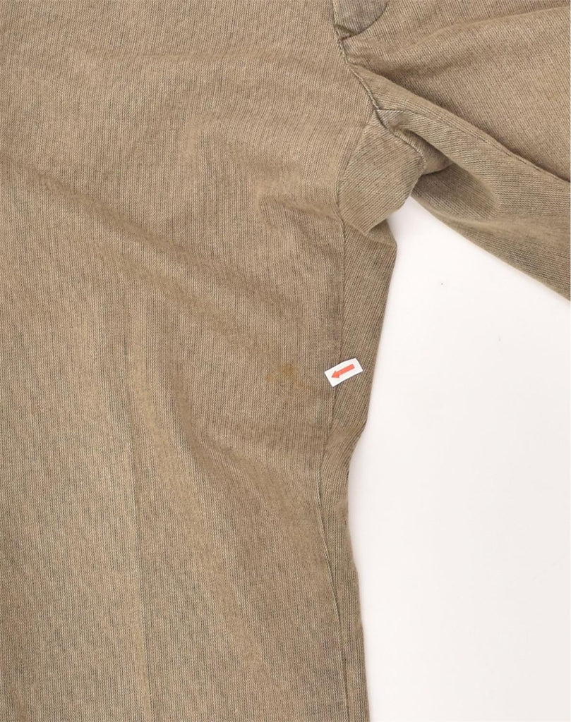 MARLBORO Mens Straight Casual Trousers W34 L31 Beige Cotton | Vintage Marlboro | Thrift | Second-Hand Marlboro | Used Clothing | Messina Hembry 