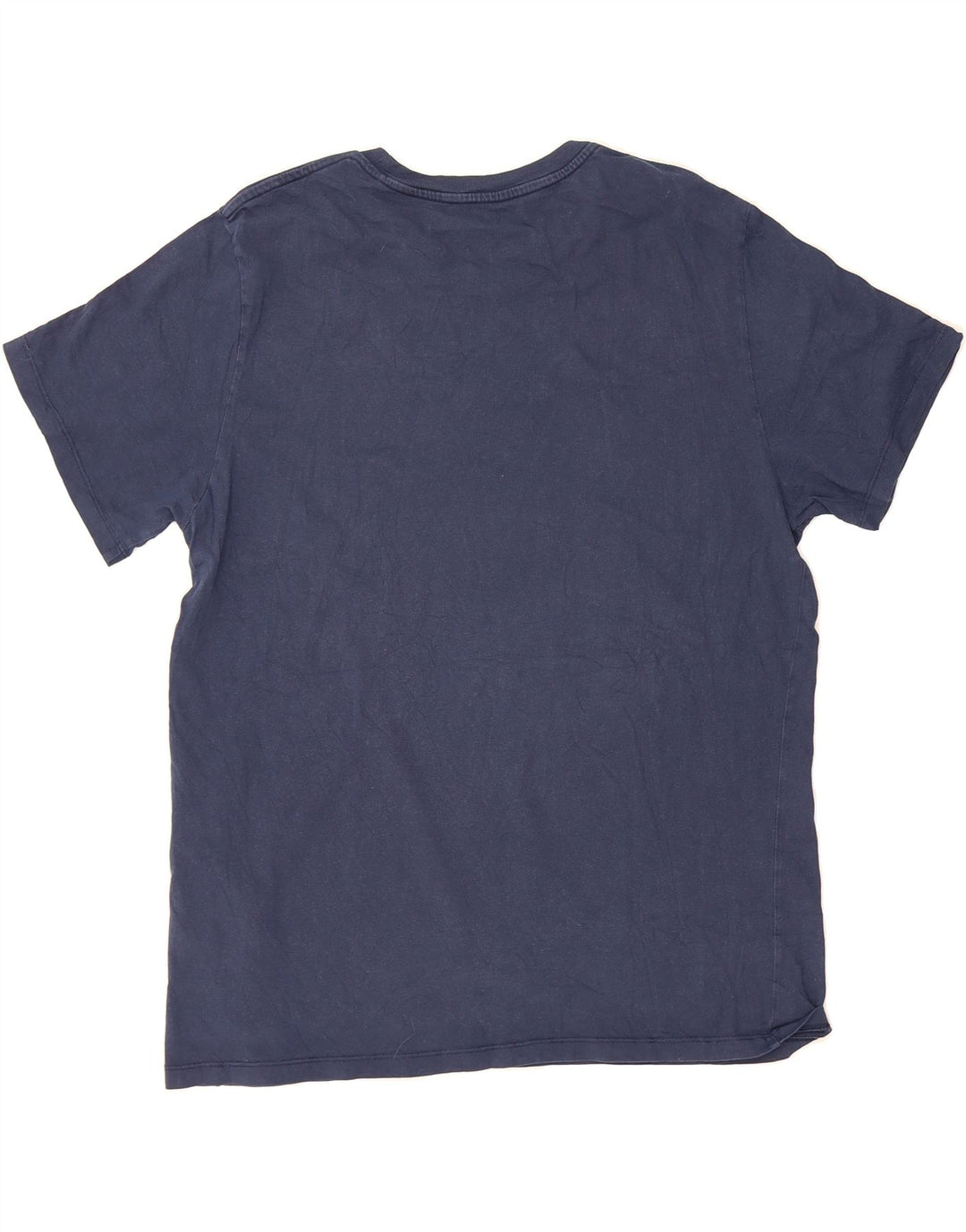 LEVI'S Mens Graphic T-Shirt Top XL Navy Blue Cotton Vintage Levi's and Second-Hand Levi's from Messina Hembry 