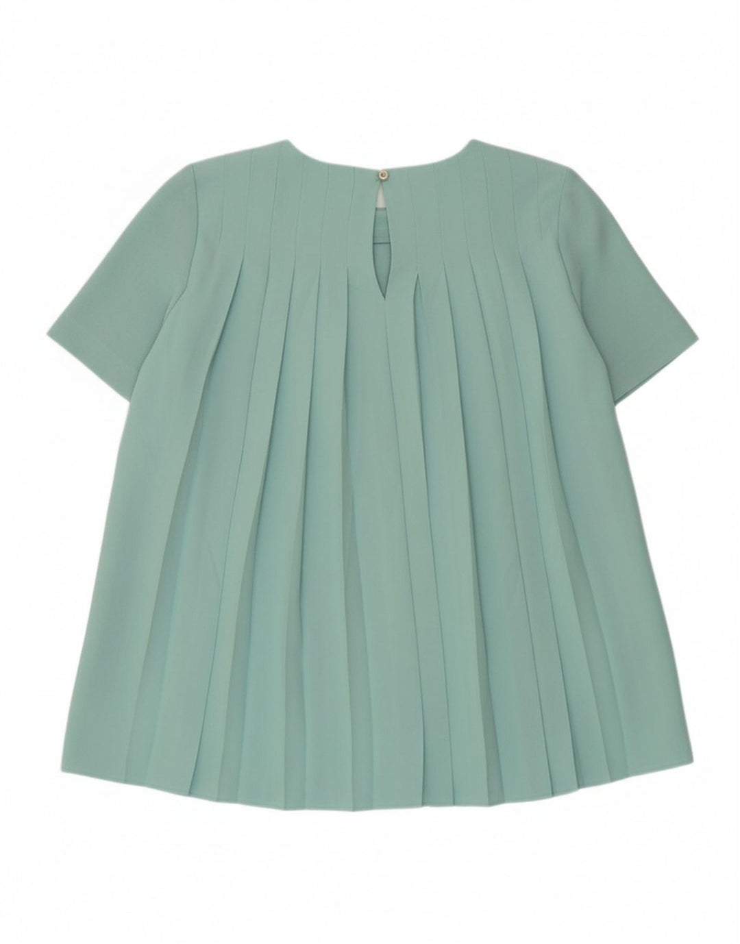 TED BAKER Womens Oversized Blouse Top Size 2 Small Turquoise Viscose