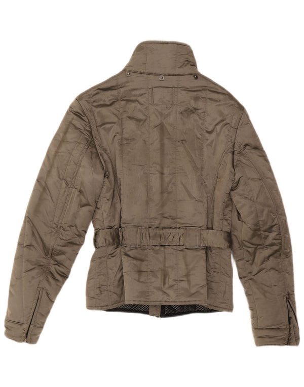 Refrigiwear Womens Padded Jacket IT 44 Medium Khaki Polyamide