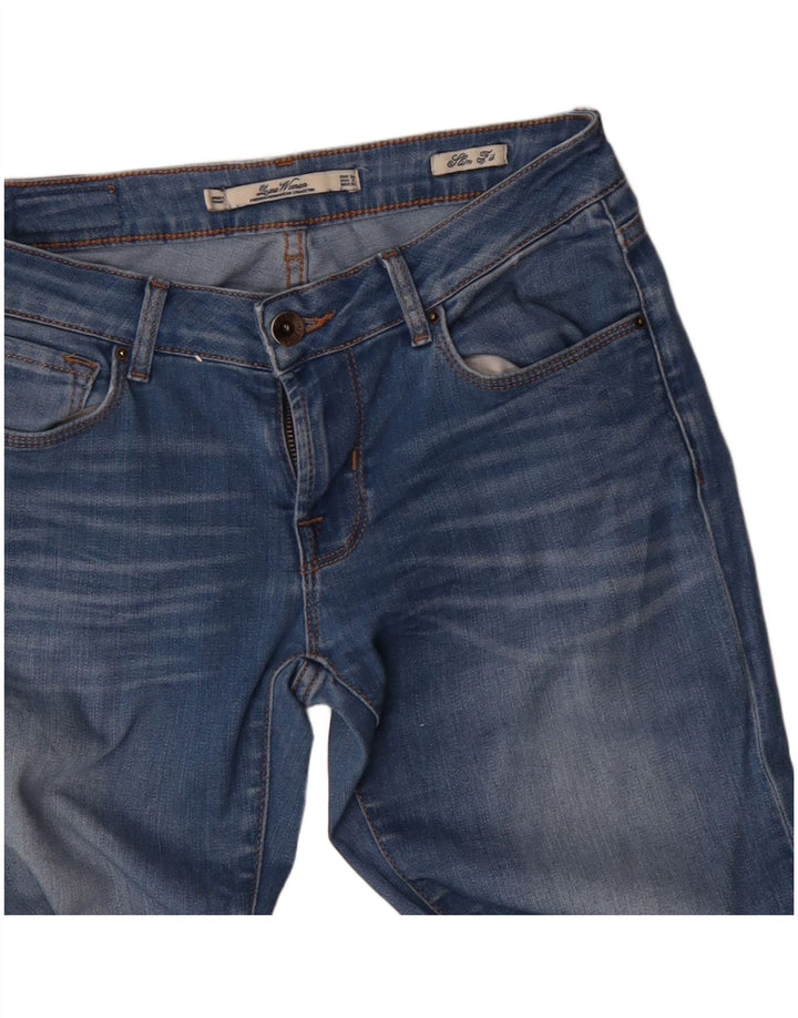 Zara Womens Slim Jeans EU 34 2XS W24 L27 Blue