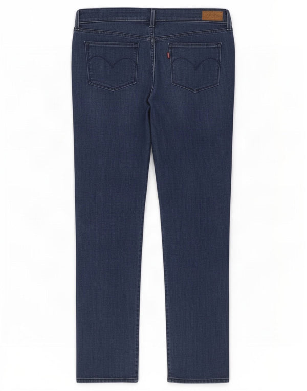 Levi's Womens Slight Curve Classic Fit Slim Jeans W31 L32 Blue Cotton