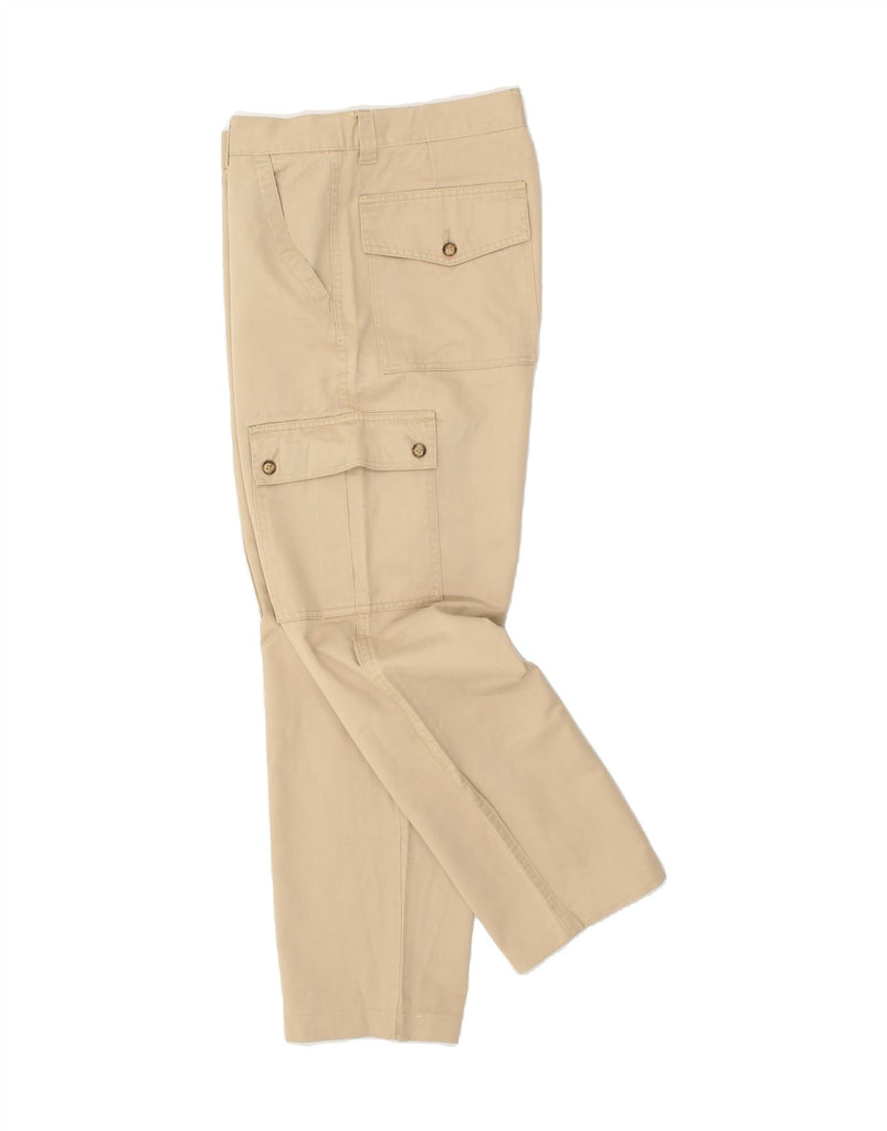 VINTAGE Mens Tapered Cargo Trousers IT 52 XL W36 L30 Beige Cotton | Vintage Vintage | Thrift | Second-Hand Vintage | Used Clothing | Messina Hembry 