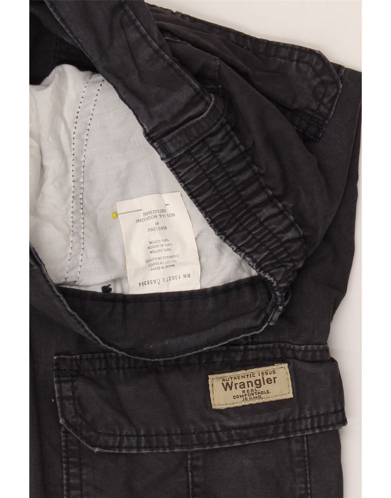 WRANGLER Mens Cargo Shorts W40 XL Black Cotton Vintage Wrangler and Second-Hand Wrangler from Messina Hembry 