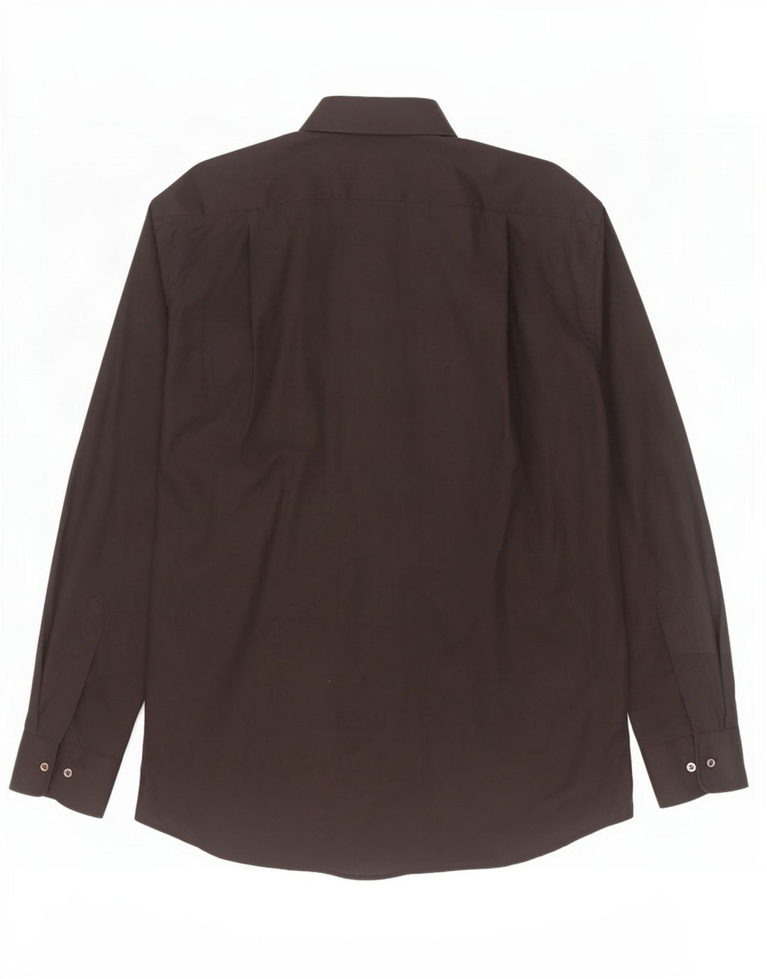 Hugo Boss Mens Shirt Size 44 17 1/2 XL Black Cotton
