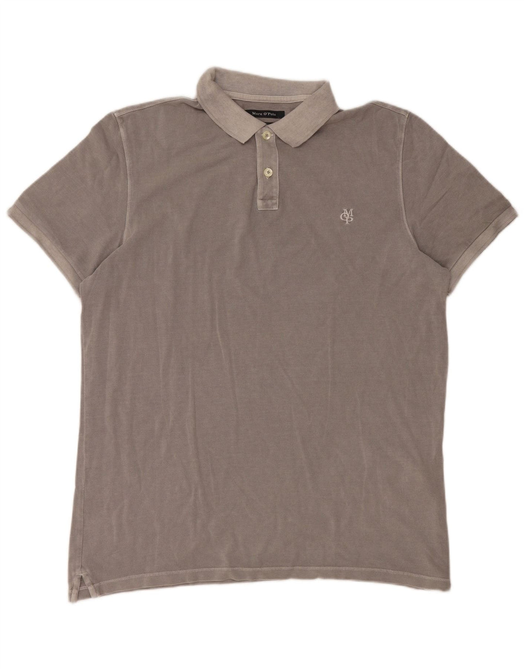 Marc O'Polo Mens Regular Fit Polo Shirt XL Grey Cotton