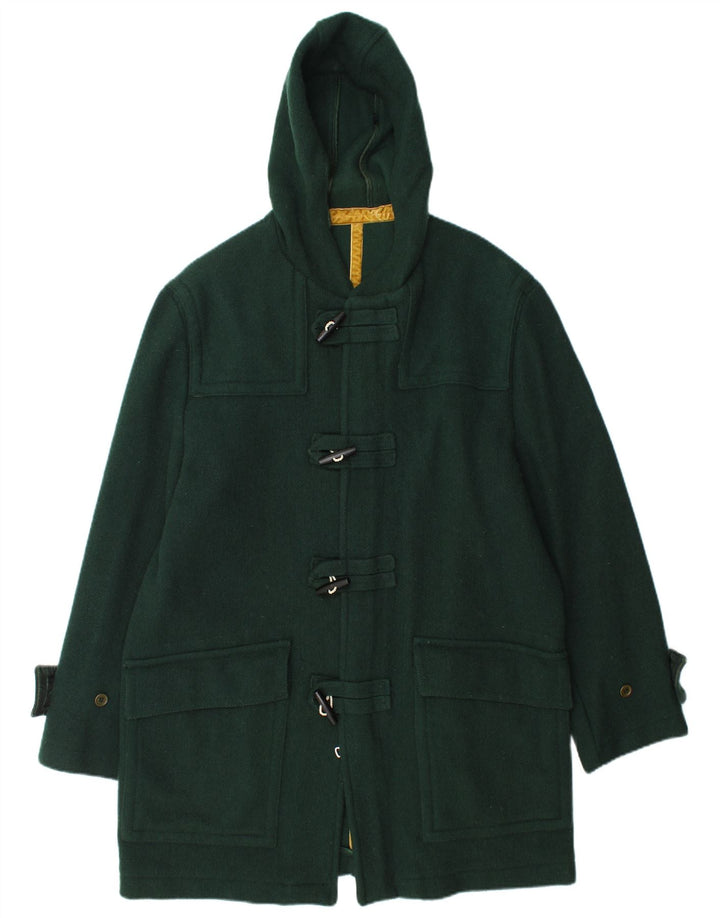 Chinook Mens Hooded Duffle Coat IT 54 2XL Green
