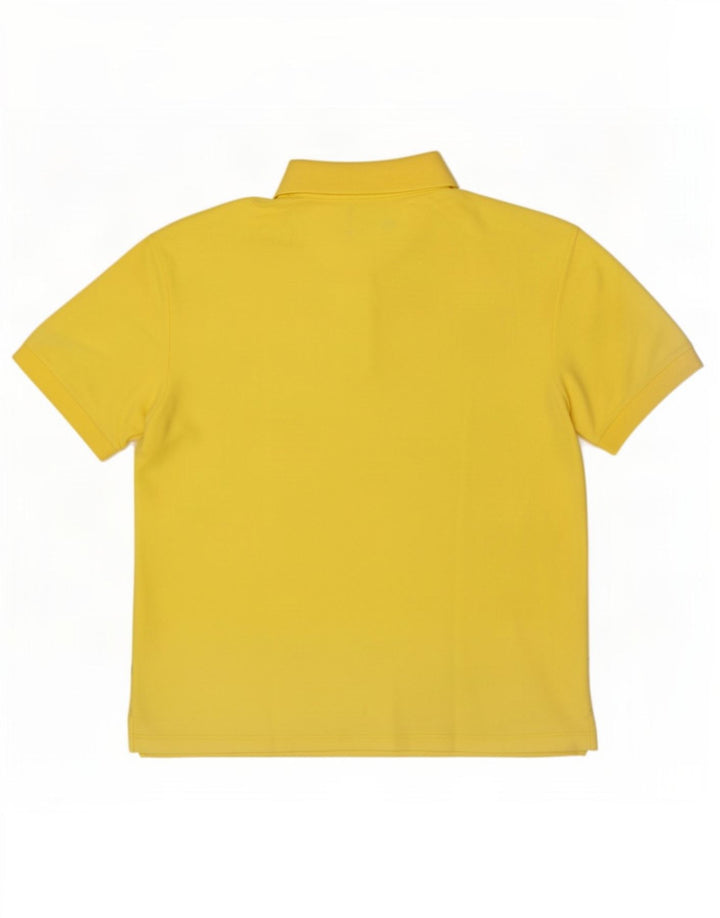 Fila Mens Polo Shirt IT 52 Large Yellow