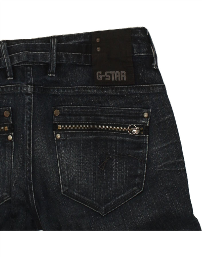 G-STAR Womens Straight Jeans W32 L31  Navy Blue Cotton | Vintage G-Star | Thrift | Second-Hand G-Star | Used Clothing | Messina Hembry 