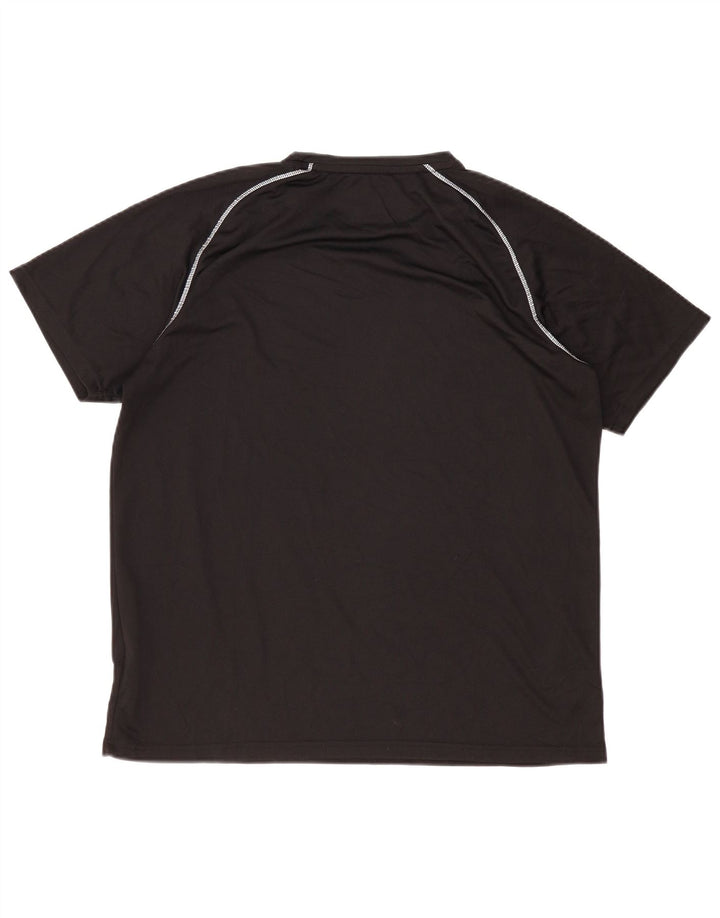 Mountain Warehouse Mens IsoCool T-Shirt Top XL Black Polyester