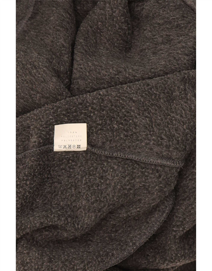 Campagnolo Mens Zip Neck Fleece Jumper Medium Grey Colourblock Polyester