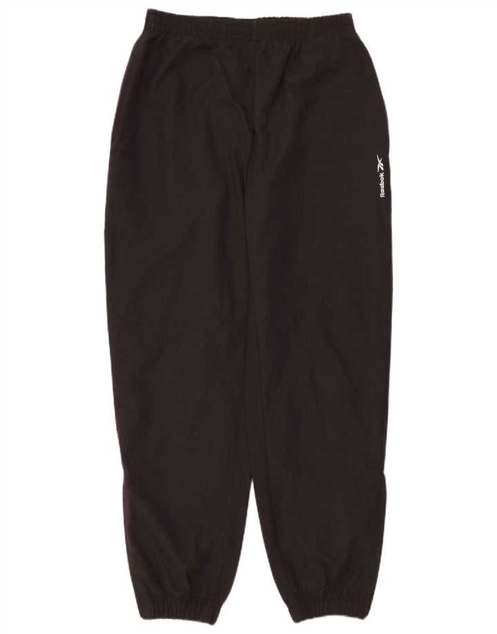 Reebok Mens Tracksuit Trousers Joggers Medium  Black Polyester