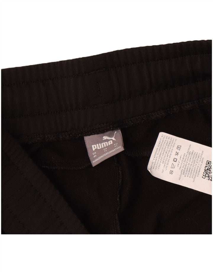 Puma Mens Tracksuit Trousers XL  Black Polyester