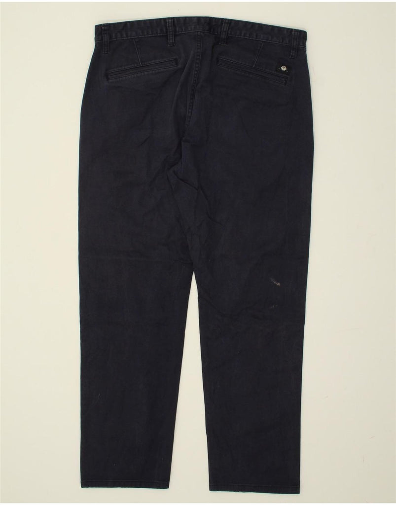 DOCKERS Mens Slim Chino Trousers W36 L27  Navy Blue Cotton | Vintage Dockers | Thrift | Second-Hand Dockers | Used Clothing | Messina Hembry 