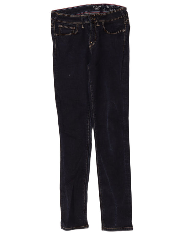 Jack Wills Womens Skinny Jeans W26 L30 Navy Blue