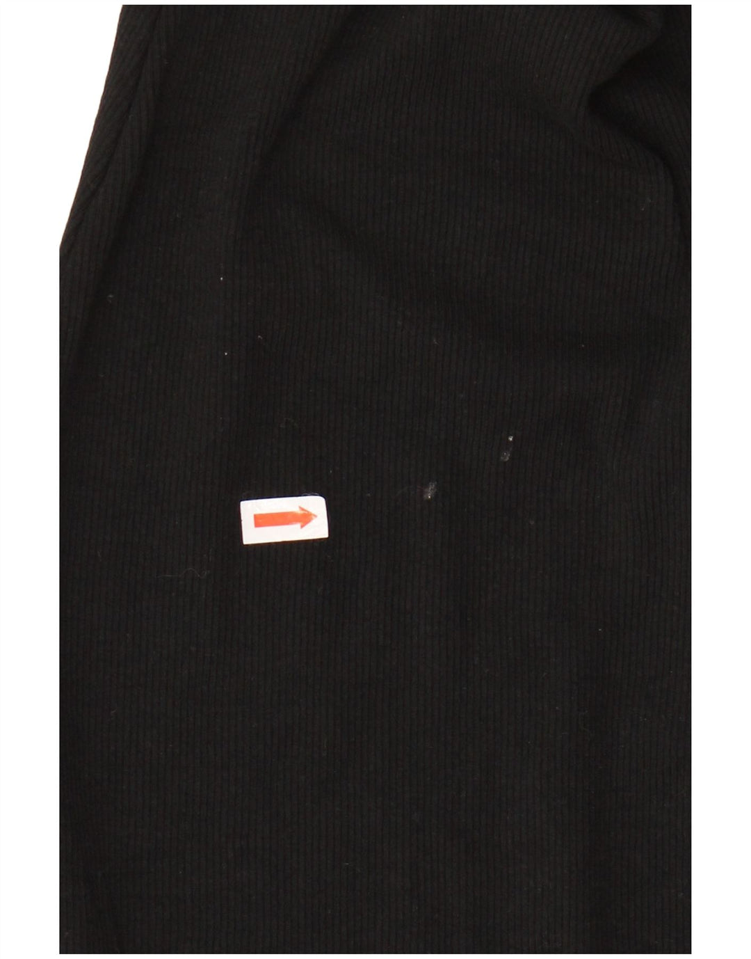 ZARA Womens Long Sleeve Bodycon Dress UK 8 Small Black Cotton