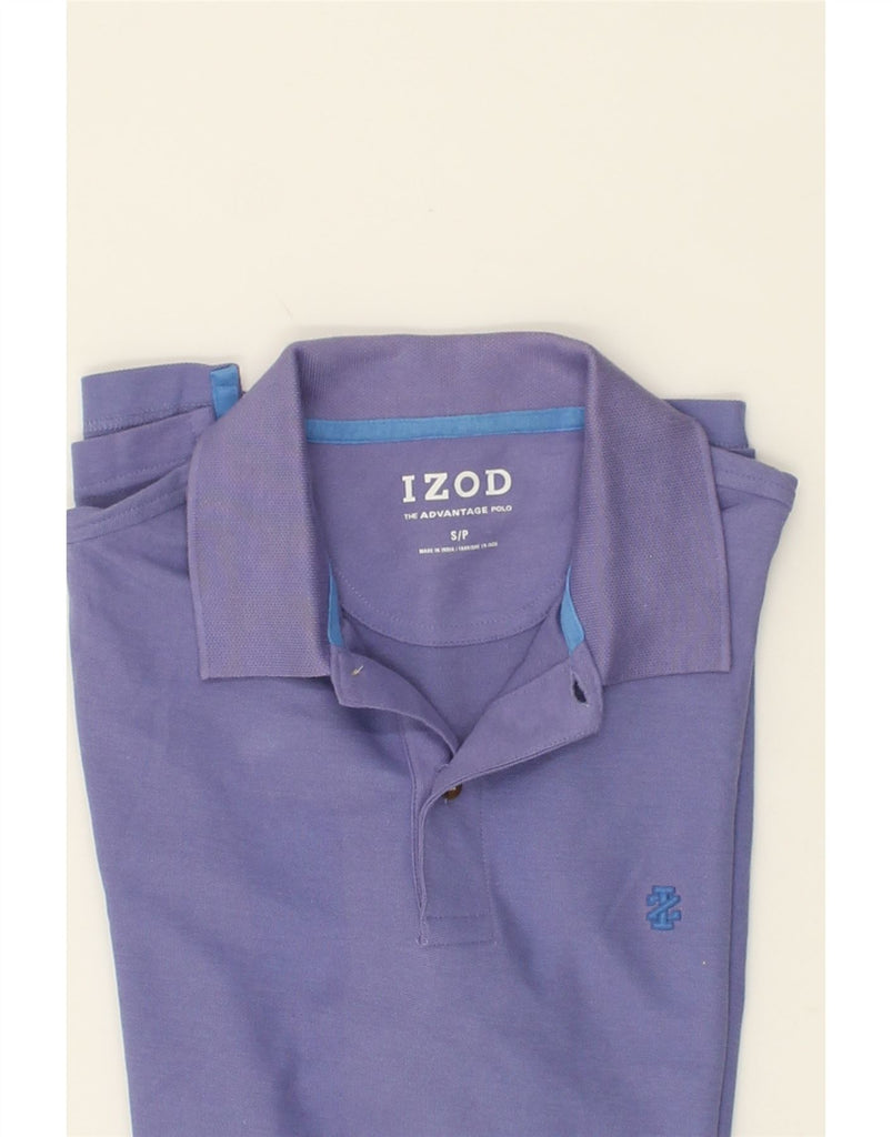 IZOD Mens Polo Shirt Small Purple Cotton Vintage Izod and Second-Hand Izod from Messina Hembry 