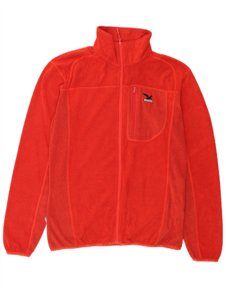SALEWA Mens Fleece Jacket EU 52 XL Red