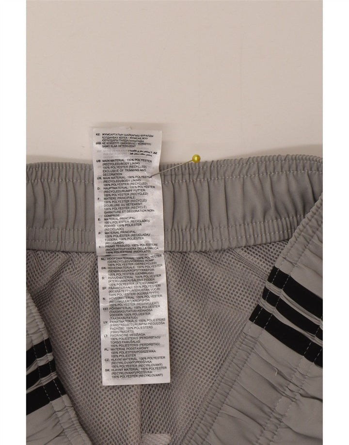 Adidas Mens Sport Shorts Small  Grey Polyester