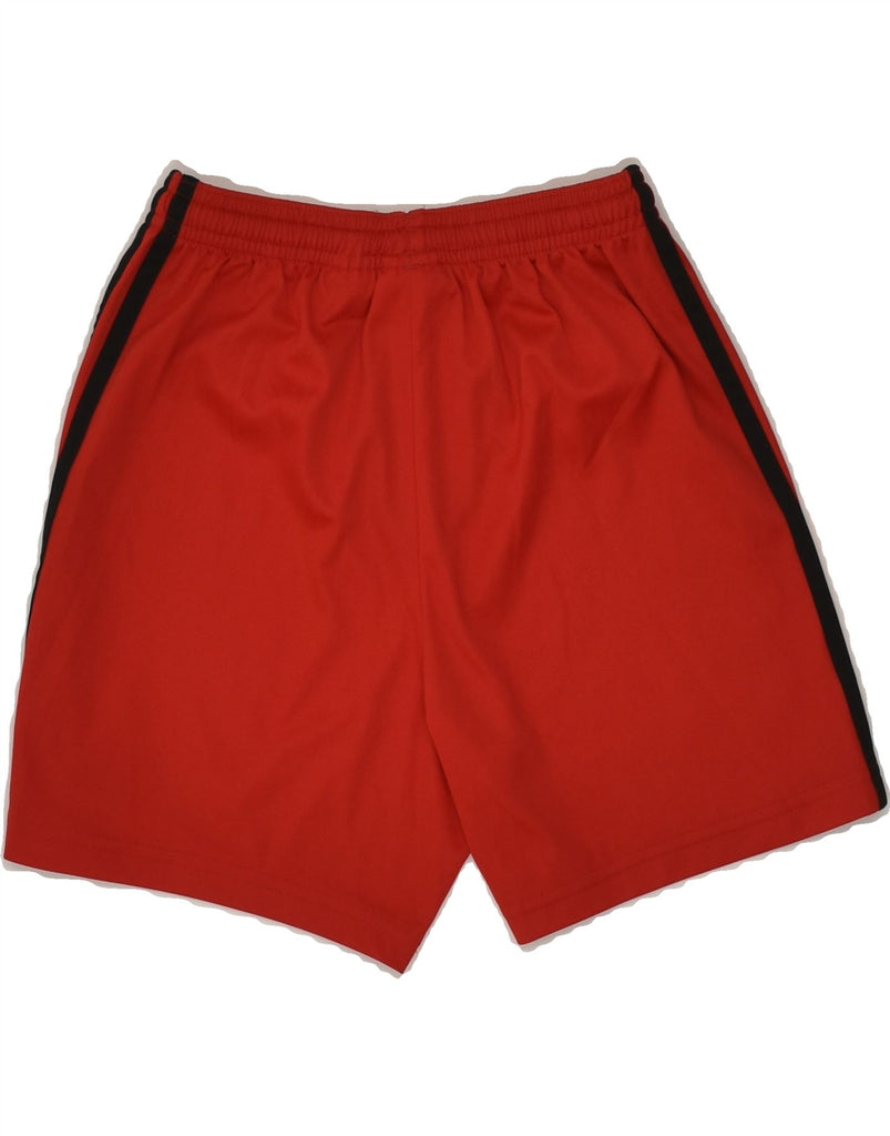 ADIDAS Boys Sport Shorts 9-10 Years Red Polyester | Vintage Adidas | Thrift | Second-Hand Adidas | Used Clothing | Messina Hembry 