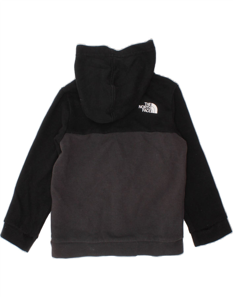 THE NORTH FACE Baby Boys Zip Hoodie Sweater 18-24 Months Black Colourblock Vintage The North Face and Second-Hand The North Face from Messina Hembry 