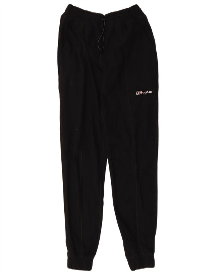 Berghaus Womens Tracksuit Trousers Joggers UK 10 Small Black Polyester