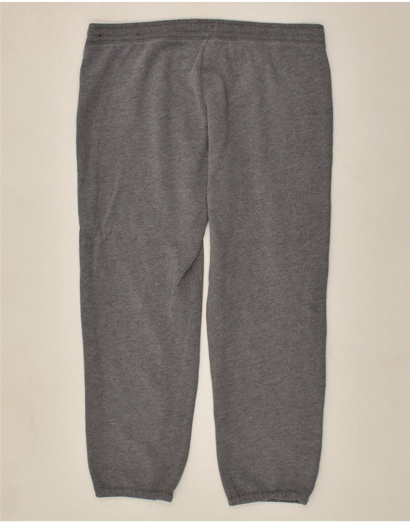 HOLLISTER Womens Graphic Tracksuit Trousers Joggers UK 16 Large Grey | Vintage Hollister | Thrift | Second-Hand Hollister | Used Clothing | Messina Hembry 