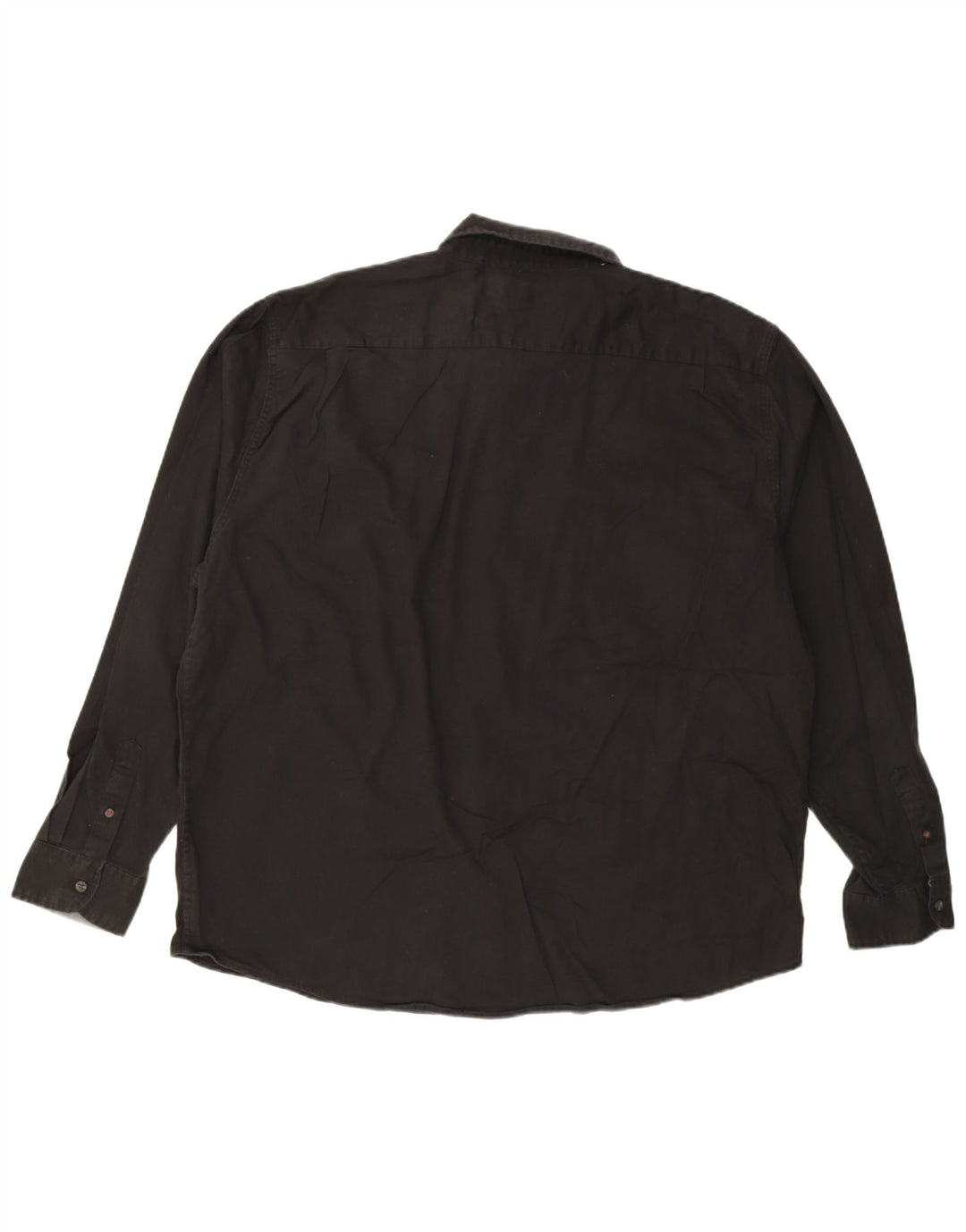 Wrangler Mens Shirt 2XL Black Cotton