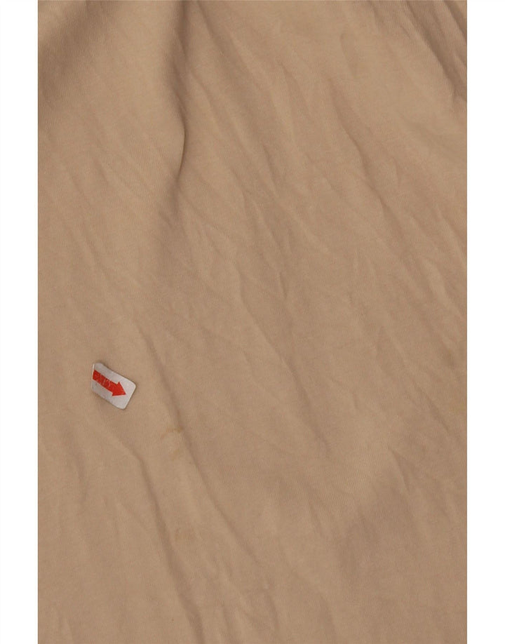 JACK & JONES Mens Graphic T-Shirt Top XL Beige Cotton